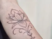 Jordan Tattoo and plants