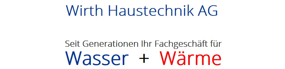 Wirth Haustechnik AG