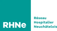 RHNE Réseau hospitalier neuchâtelois - Policlinique du Val-de-Travers-Logo