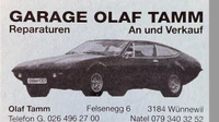 Garage - Tamm Olaf-Logo