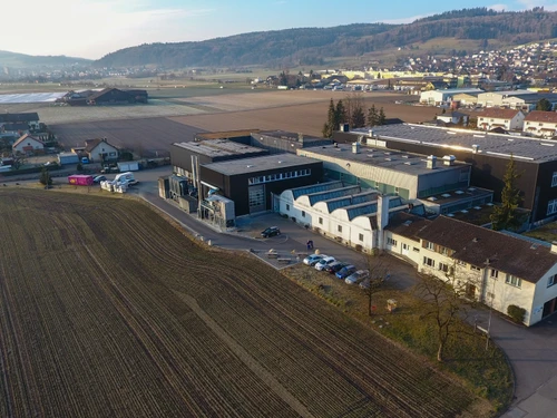 Geissmann Papier AG - Klicken, um das Panorama Bild vergrössert darzustellen