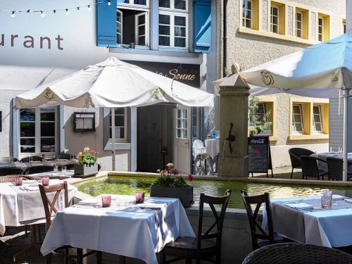 Restaurant Pizzeria Sonne - Klicken, um das Panorama Bild vergrössert darzustellen