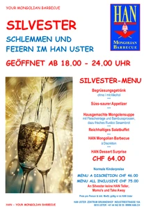 31.12.2024 - Silvester-Menu