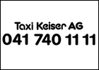 Logo Taxi Keiser AG