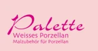 Palette Weisses Porzellan & Malzubehör für Porzellan