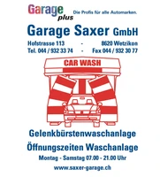 Garage Saxer GmbH-Logo