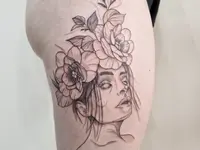 Jordan Tattoo and plants