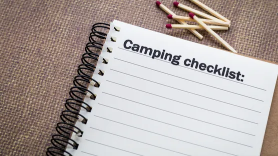 Packliste für das Camping