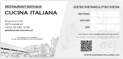 Cucina Italiana Rathaus Aarberg