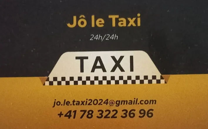 "Jô le taxi" - Votre taxi à Romont