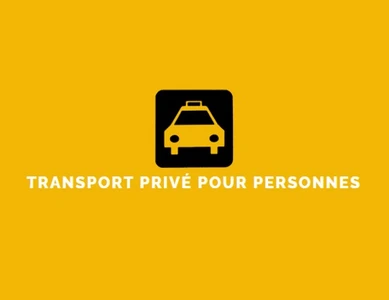 Transport privé pour personnes