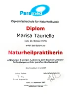 Diplom zur Naturheilpraktikerin TEN-Logo