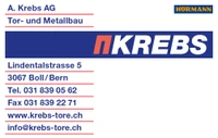 A. Krebs AG Tor-und Metallbau-Logo