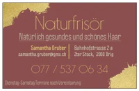 Logo Naturfrisör Samantha Gruber