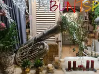 Blumen-Deco Buntspecht Tschan