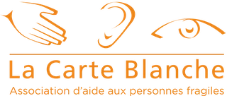 Logo de La Carte Blanche, Association d'aide aux personnes fragiles