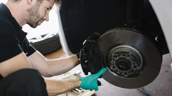 Die Bremse entlüften